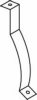 DENNI 406108 Holder, exhaust pipe